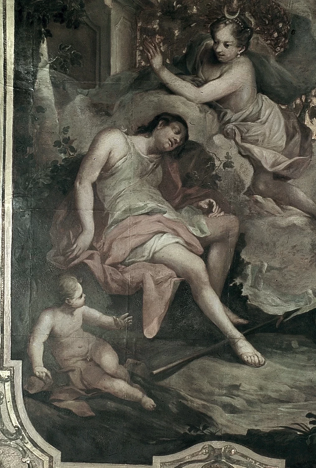 Diana e Endimione addormentato